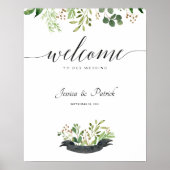 Begrüßungszeichen Poster (Vorne)