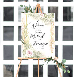 Begrüßungszeichen Poster