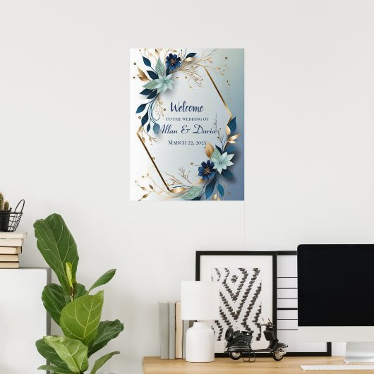 Begrüßungszeichen Poster (Heimbüro)