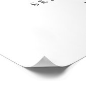 Begrüßungszeichen Poster (Ecke)