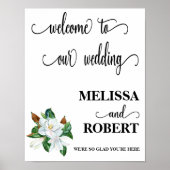 Begrüßungszeichen Poster (Vorne)