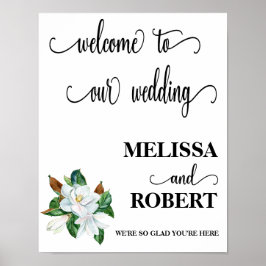 Begrüßungszeichen Poster