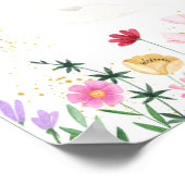 Begrüßungszeichen Poster (Ecke)