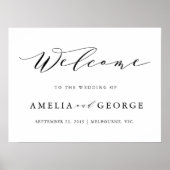 Begrüßungszeichen Poster (Vorne)