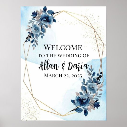 Begrüßungszeichen Poster (Vorne)