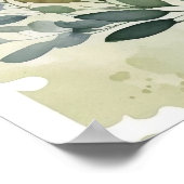 Begrüßungszeichen Poster (Ecke)