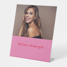 Begrüßungszeichen Sockelschild