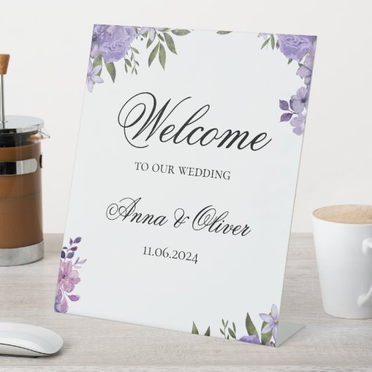 Begrüßungszeichen Sockelschild (In Situ)