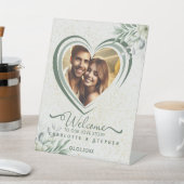 Begrüßungszeichen Unsere Liebe Personalisiertes Fo Sockelschild (In SItu)