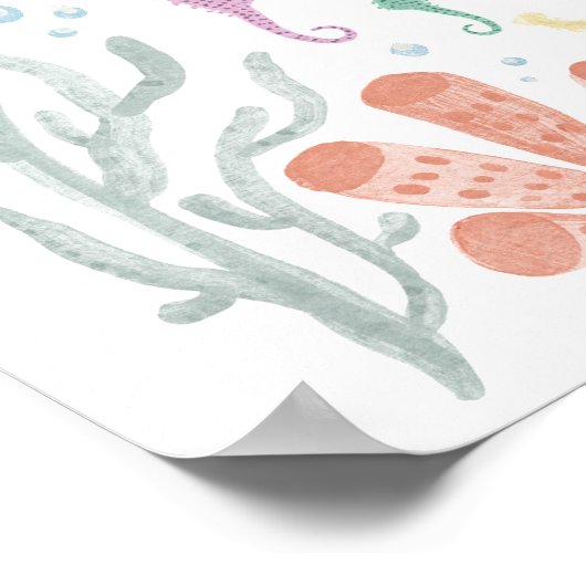 Begrüßungszeichen unter dem Baby-Baby-Duschgel des Poster (Ecke)