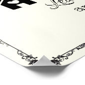 Begrüßungszeichen: Verlass deine Sorgen und deine  Poster (Ecke)