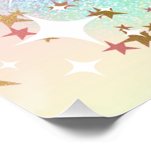 Begrüßungszeichen von Frau Birthday Poster (Ecke)