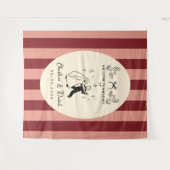 Begrüßungszeichen von Hand Drawn Scribble Wandteppich (Vorderseite (Horizontal))