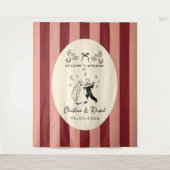 Begrüßungszeichen von Hand Drawn Scribble Wandteppich (Vorderseite)