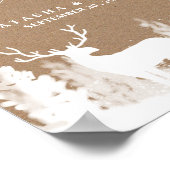 Begrüßungszeichen von Kraft Paper Christmas Poster (Ecke)