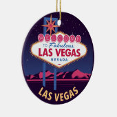 Begrüßungszeichen von Retro Las Vegas Keramik Ornament (Rechts)