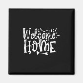 BegrüßungsZuhause Magnet (Vorne)