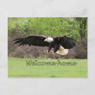 BegrüßungsZuhause Postkarte