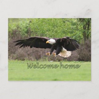 BegrüßungsZuhause Postkarte