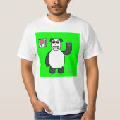 Begünstigt den Panda T-Shirt (Vorderseite)