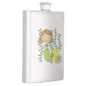 Behaarte Meerjungfrau Browns Flachmann (Rechts)