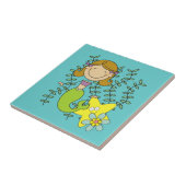 Behaarte Meerjungfrau Browns Fliese (Seite)