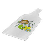 Behaarte Meerjungfrau Browns Schneidebrett (Ecke)