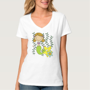 Behaarte Meerjungfrau Browns T-Shirt