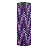 Behaglich im Stil bleibe mit dem Knittern der Wärm Thermosbecher (Rückseite)