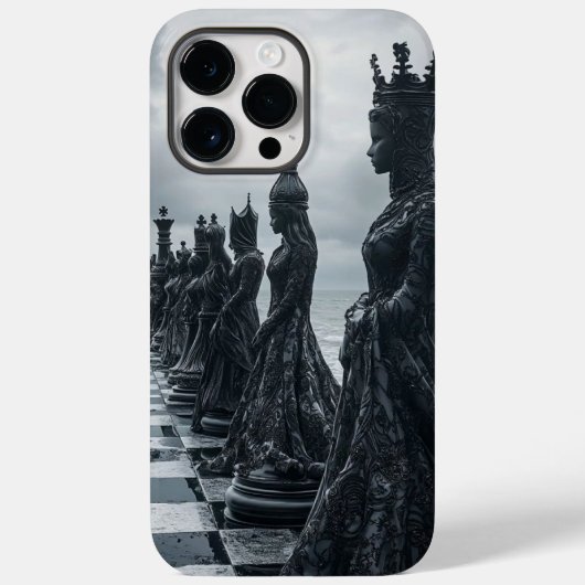 behagliches Schach Case-Mate iPhone Hülle (Rückseite)