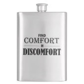 Behaglichkeit finden flachmann (Vorderseite)