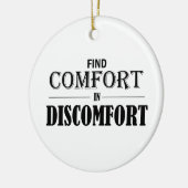 Behaglichkeit finden keramik ornament (Links)