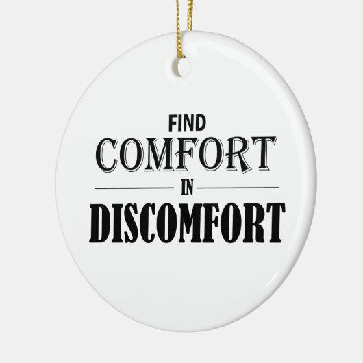 Behaglichkeit finden keramik ornament (Links)