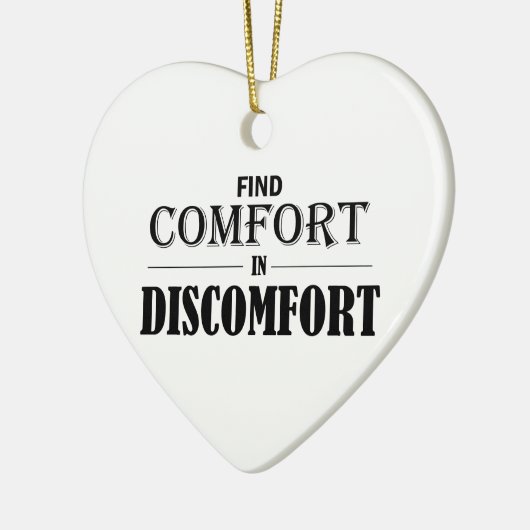 Behaglichkeit finden keramikornament (Links)