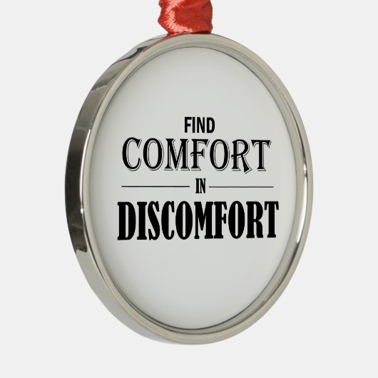 Behaglichkeit finden ornament aus metall (Rechts)