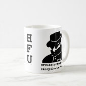 Behalt 43 Meter komische HFUnderground-Tasse Kaffeetasse (VorderseiteRechts)