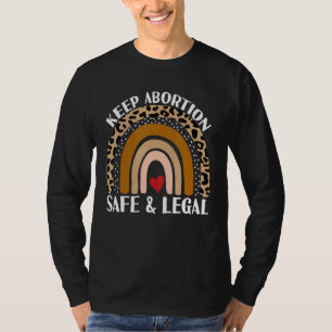 Behalt Abtreibung sicher und legal meine Uterus me T-Shirt