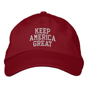 Behalt America Great Bestickte Baseballkappe