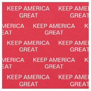 Behalt America Great Donald Trump Stoff