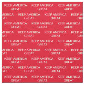 Behalt America Great Donald Trump Stoff (Muster)