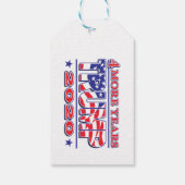 Behalt Amerika groß - Trump 2020 Geschenkanhänger (Rückseite)