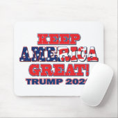 Behalt Amerika groß - Trump 2020 Mousepad (Mit Mouse)