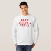 Behalt Amerika Großer T - Shirt (Vorne ganz)