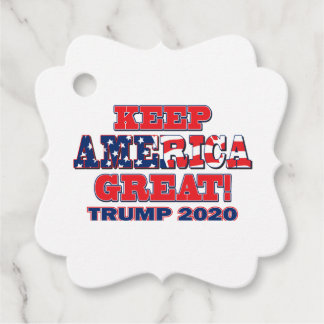 Behalt Amerika Großer Trump 2020 Geschenkanhänger