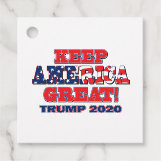 Behalt Amerika Großer Trump 2020 Geschenkanhänger