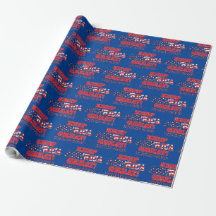 Behalt Amerika Großer Trump 2020 Geschenkpapier