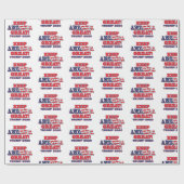 Behalt Amerika Großer Trump 2020 Geschenkpapier (Flach)