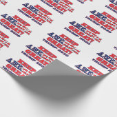 Behalt Amerika Großer Trump 2020 Geschenkpapier (Ecke)