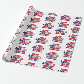 Behalt Amerika Großer Trump 2020 Geschenkpapier