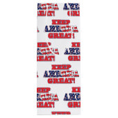 Behalt Amerika Großer Trump 2020 Geschenktüte Für Weinflaschen (Rückseite)